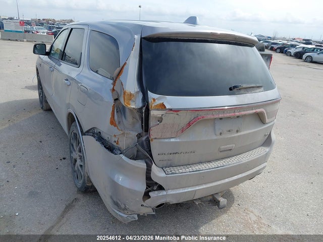 20254612 :رقم المزاد ، 1C4SDJCT2GC403334 vin ، 2016 Dodge Durango R/t مزاد بيع