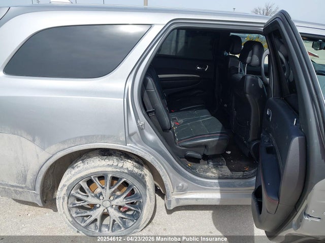 20254612 :رقم المزاد ، 1C4SDJCT2GC403334 vin ، 2016 Dodge Durango R/t مزاد بيع