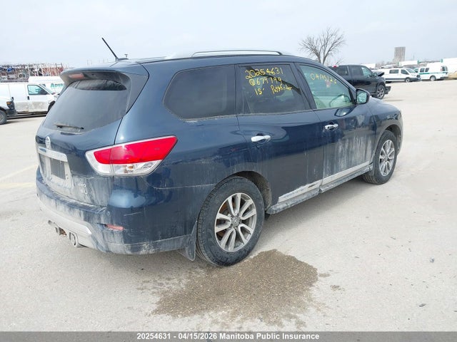 Продаж на аукціоні авто 2015 Nissan Pathfinder Sl, vin: 5N1AR2MM5FC679799, номер лоту: 20254631