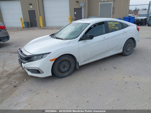 Aukcja sprzedaży 2020 Honda Civic Lx, vin: 2HGFC2F57LH035328, numer aukcji: 20254644