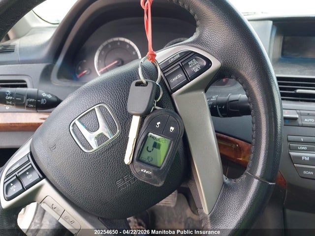 Aukcja sprzedaży 2012 Honda Accord Ex-l V6, vin: 1HGCP3F85CA800526, numer aukcji: 20254650