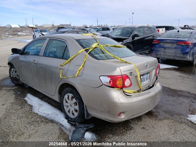 20254668 :رقم المزاد ، 2T1BU40E09C164755 vin ، 2009 Toyota Corolla Ce مزاد بيع