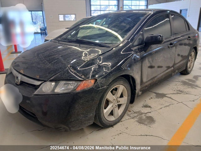 20254674 :رقم المزاد ، 2HGFA168X7H009905 vin ، 2007 Honda Civic Ex مزاد بيع