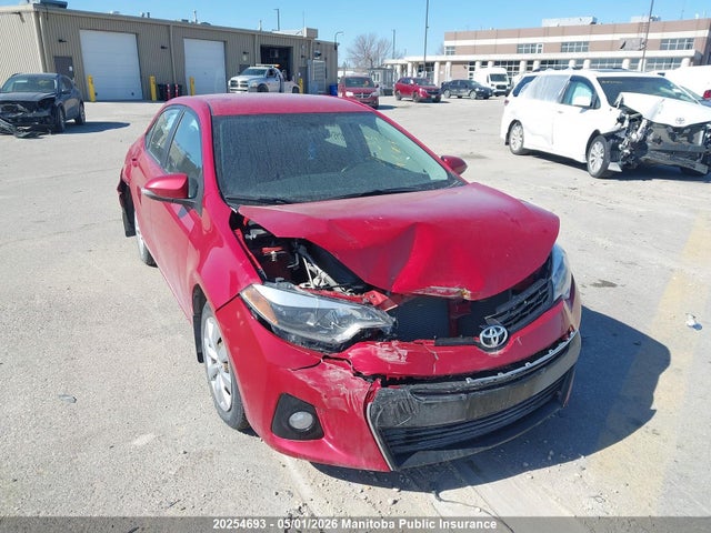 2014 Toyota Corolla S მანქანა იყიდება აუქციონზე, vin: 2T1BURHE8EC007454, აუქციონის ნომერი: 20254693