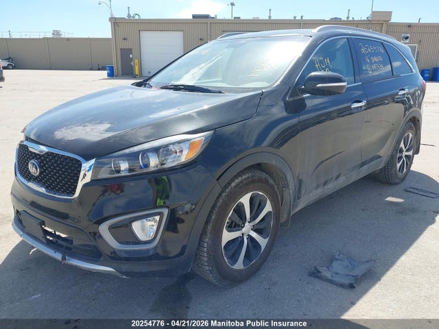20254776 :رقم المزاد ، 5XYPHDA59GG067435 vin ، 2016 Kia Sorento Ex V6 مزاد بيع