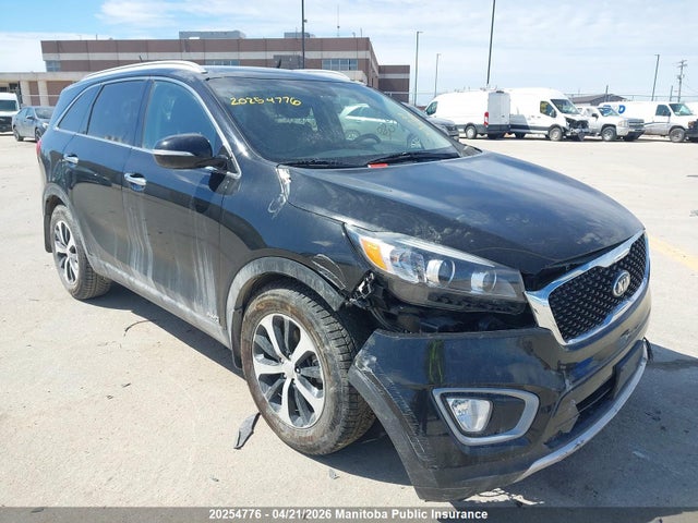 20254776 :رقم المزاد ، 5XYPHDA59GG067435 vin ، 2016 Kia Sorento Ex V6 مزاد بيع