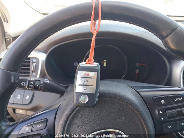 20254776 :رقم المزاد ، 5XYPHDA59GG067435 vin ، 2016 Kia Sorento Ex V6 مزاد بيع
