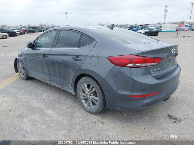 2017 Hyundai Elantra Gl მანქანა იყიდება აუქციონზე, vin: KMHD84LF2HU186397, აუქციონის ნომერი: 20254792