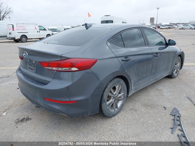 2017 Hyundai Elantra Gl მანქანა იყიდება აუქციონზე, vin: KMHD84LF2HU186397, აუქციონის ნომერი: 20254792