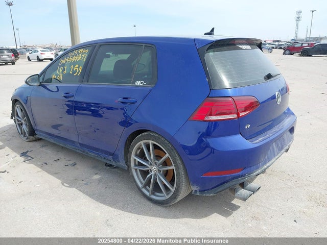 WVWVF7AUXJW203992 Volkswagen Golf R 4motion