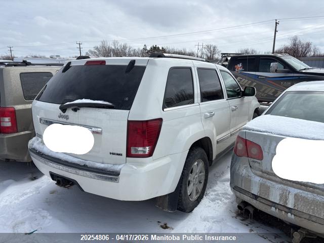 20254806 :رقم المزاد ، 1J4RR5GT8AC109018 vin ، 2010 Jeep Grand Cherokee Limited مزاد بيع