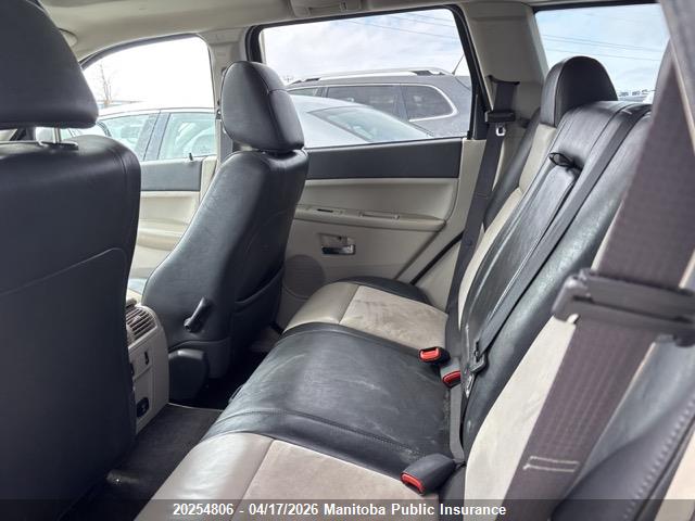 20254806 :رقم المزاد ، 1J4RR5GT8AC109018 vin ، 2010 Jeep Grand Cherokee Limited مزاد بيع
