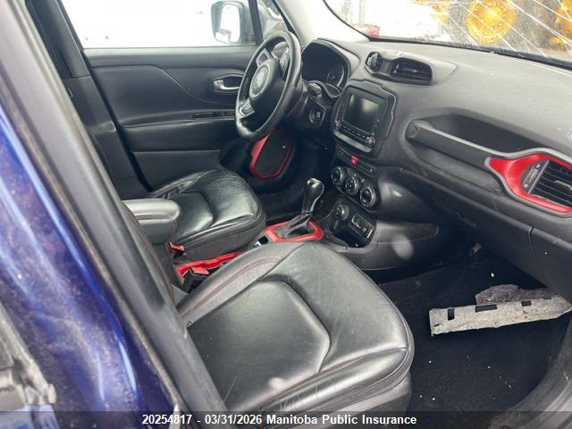 Aukcja sprzedaży 2016 Jeep Renegade Trailhawk, vin: ZACCJBCT4GPE24569, numer aukcji: 20254817