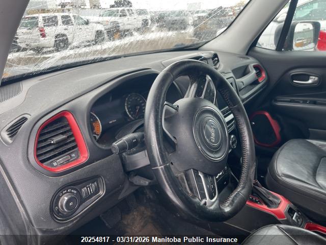 Aukcja sprzedaży 2016 Jeep Renegade Trailhawk, vin: ZACCJBCT4GPE24569, numer aukcji: 20254817