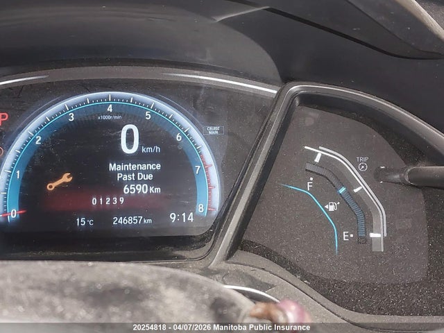 Продаж на аукціоні авто 2016 Honda Civic Ex, vin: 2HGFC2F77GH039998, номер лоту: 20254818