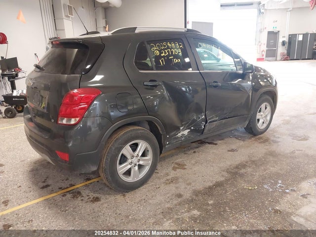 Aukcja sprzedaży 2017 Chevrolet Trax Lt, vin: 3GNCJLSB0HL237703, numer aukcji: 20254832