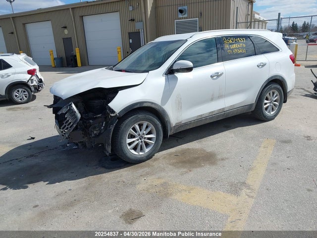 2019 Kia Sorento Ex მანქანა იყიდება აუქციონზე, vin: 5XYPHDA35KG593231, აუქციონის ნომერი: 20254837