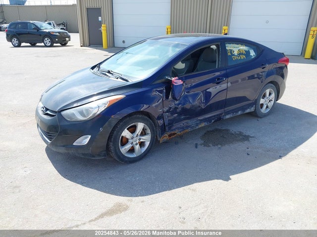 20254843 :رقم المزاد ، 5NPDH4AE1CH142814 vin ، 2012 Hyundai Elantra Gls مزاد بيع