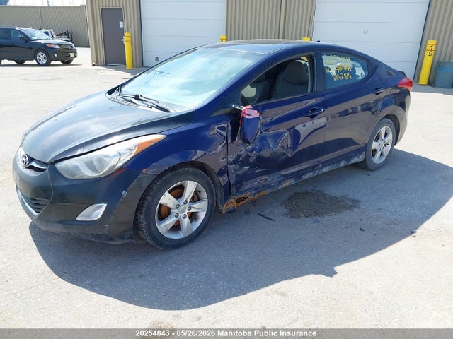 20254843 :رقم المزاد ، 5NPDH4AE1CH142814 vin ، 2012 Hyundai Elantra Gls مزاد بيع