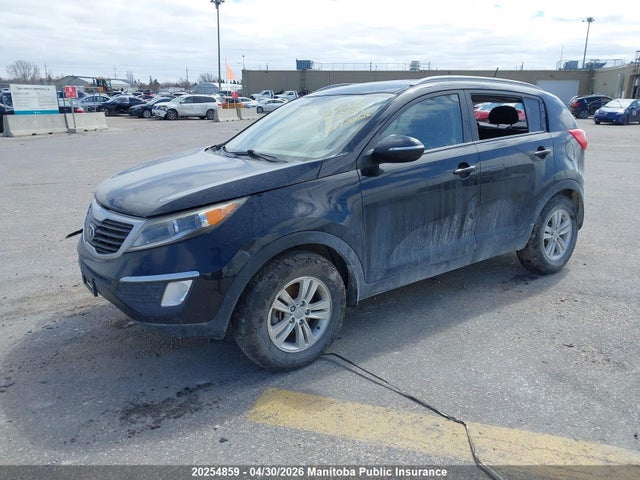 20254859 :رقم المزاد ، KNDPB3A2XD7360738 vin ، 2013 Kia Sportage Ex مزاد بيع