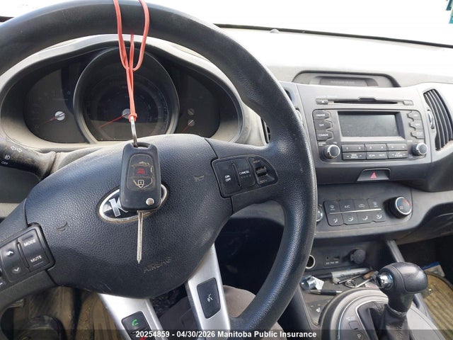 20254859 :رقم المزاد ، KNDPB3A2XD7360738 vin ، 2013 Kia Sportage Ex مزاد بيع