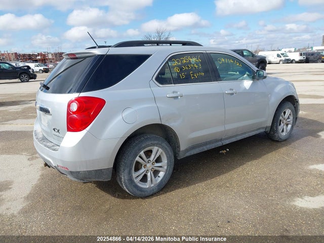 20254866 :رقم المزاد ، 2GNALBEK2F6363943 vin ، 2015 Chevrolet Equinox Lt مزاد بيع