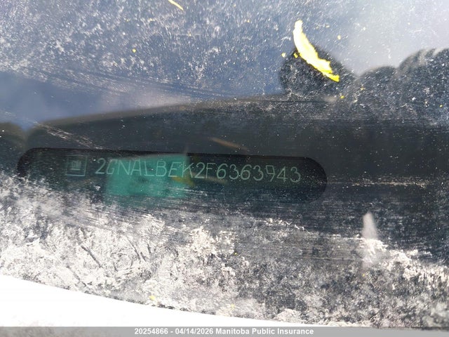 20254866 :رقم المزاد ، 2GNALBEK2F6363943 vin ، 2015 Chevrolet Equinox Lt مزاد بيع