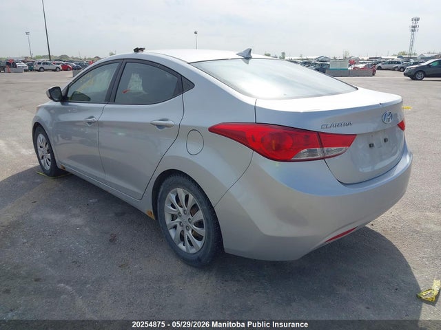 20254875 :رقم المزاد ، 5NPDH4AE5CH130634 vin ، 2012 Hyundai Elantra Gl مزاد بيع