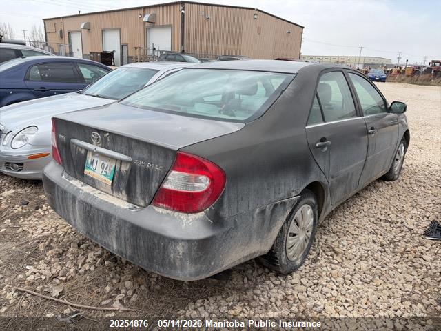 20254876 :رقم المزاد ، JTDBE32K420076690 vin ، 2002 Toyota Camry Le مزاد بيع