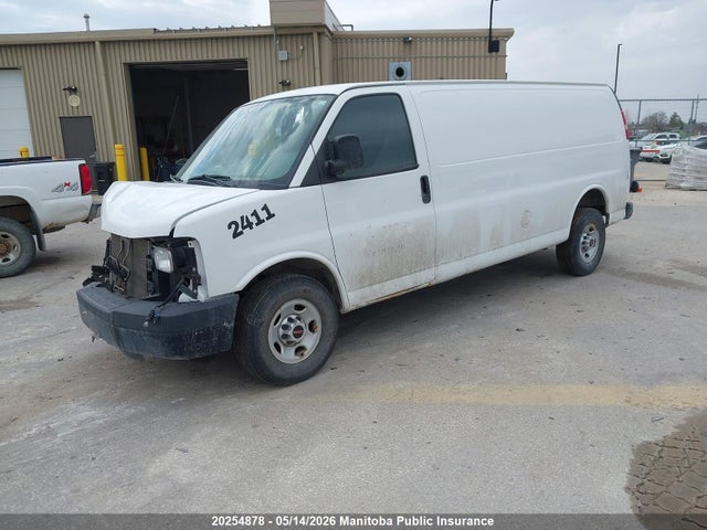 2014 Gmc Savana 2500 Cargo Van Ext მანქანა იყიდება აუქციონზე, vin: 1GTW7GCA4E1195847, აუქციონის ნომერი: 20254878