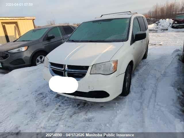 Продаж на аукціоні авто 2012 Dodge Grand Caravan Sxt, vin: 2C4RDGBG5CR230254, номер лоту: 20254890