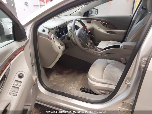 2012 Buick Lacrosse Cxl V6 მანქანა იყიდება აუქციონზე, vin: 1G4GC5E32CF325560, აუქციონის ნომერი: 20254894