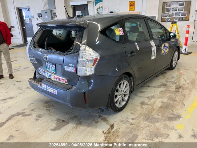 20254899 :رقم المزاد ، JTDZN3EU8C3043106 vin ، 2012 Toyota Prius V مزاد بيع