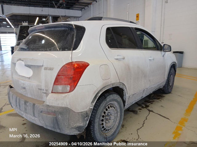 20254909 :رقم المزاد ، 3GNCJSSB4FL186049 vin ، 2015 Chevrolet Trax Lt مزاد بيع