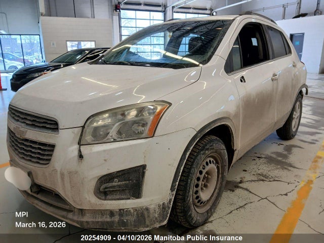 20254909 :رقم المزاد ، 3GNCJSSB4FL186049 vin ، 2015 Chevrolet Trax Lt مزاد بيع