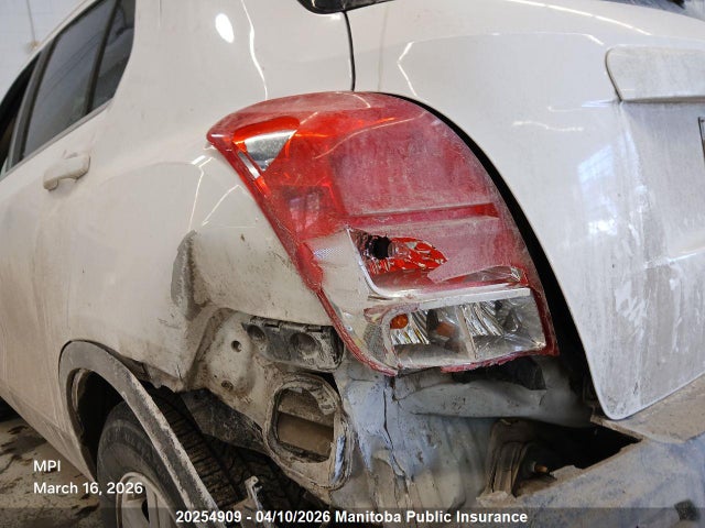 20254909 :رقم المزاد ، 3GNCJSSB4FL186049 vin ، 2015 Chevrolet Trax Lt مزاد بيع