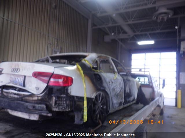 Aukcja sprzedaży 2014 Audi A4 2.0t Quattro, vin: WAUFFCFL2EN033004, numer aukcji: 20254920
