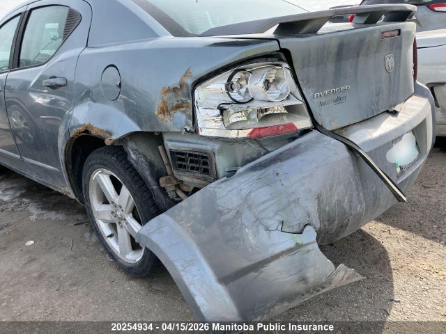 2008 Dodge Avenger Sxt V6 მანქანა იყიდება აუქციონზე, vin: 1B3LC56R48N166741, აუქციონის ნომერი: 20254934
