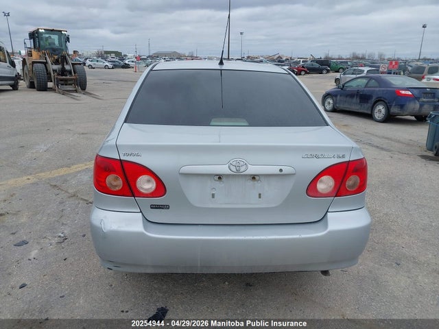 20254944 :رقم المزاد ، 2T1BR32E15C888859 vin ، 2005 Toyota Corolla Le مزاد بيع