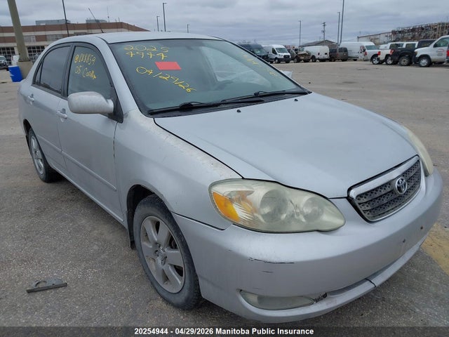 20254944 :رقم المزاد ، 2T1BR32E15C888859 vin ، 2005 Toyota Corolla Le مزاد بيع