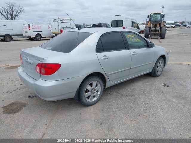 20254944 :رقم المزاد ، 2T1BR32E15C888859 vin ، 2005 Toyota Corolla Le مزاد بيع