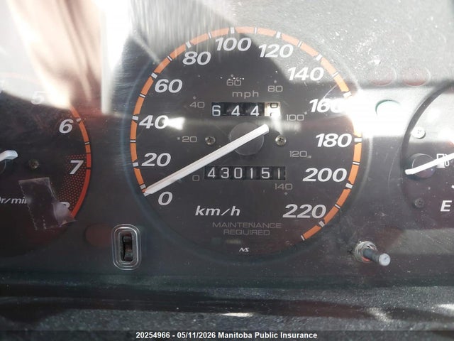 20254966 :رقم المزاد ، JHLRD1850XC803842 vin ، 1999 Honda Cr-v مزاد بيع