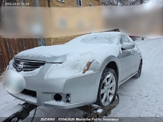 20254969 :رقم المزاد ، 1N4BA41E68C833020 vin ، 2008 Nissan Maxima 3.5 Se مزاد بيع