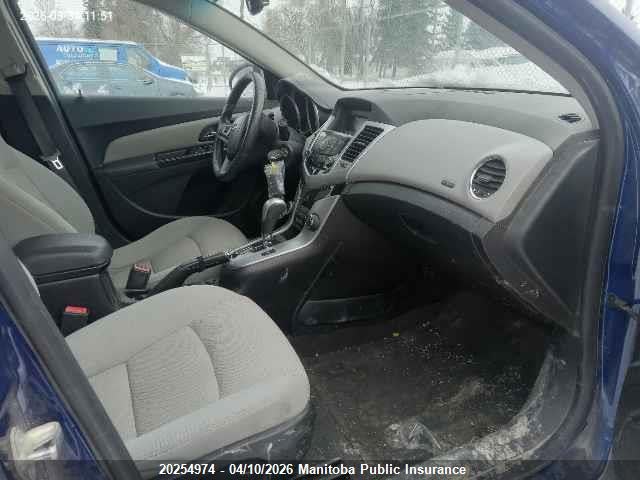 2012 Chevrolet Cruze Lt Turbo მანქანა იყიდება აუქციონზე, vin: 1G1PF5SC8C7369162, აუქციონის ნომერი: 20254974