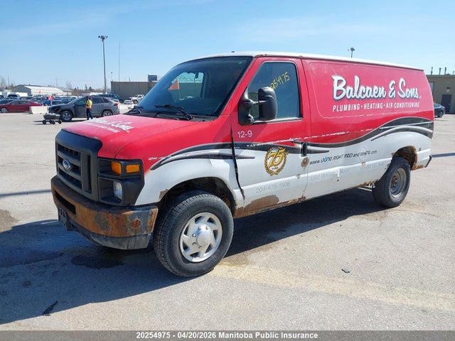 2012 Ford E250 Econoline Cargo მანქანა იყიდება აუქციონზე, vin: 1FTNE2EW6CDB26568, აუქციონის ნომერი: 20254975