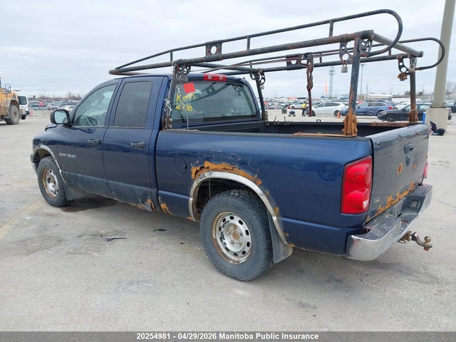 20254981 :رقم المزاد ، 1D7HA18PX7J552798 vin ، 2007 Dodge Ram 1500 St Quad Cab مزاد بيع