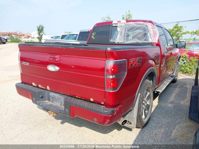 20254996 :رقم المزاد ، 1FTFW1ET5DKD66855 vin ، 2013 Ford F150 Fx4 Supercrew مزاد بيع