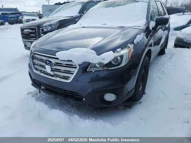 Aukcja sprzedaży 2015 Subaru Outback 2.5i, vin: 4S4BSDAC0F3257875, numer aukcji: 20254997