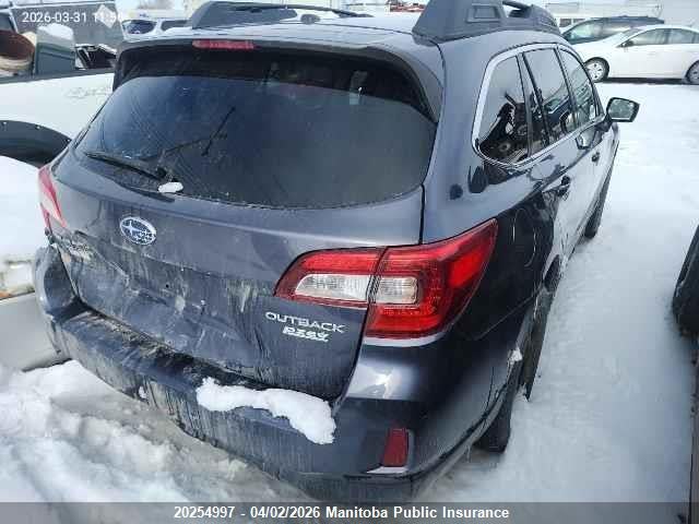 Aukcja sprzedaży 2015 Subaru Outback 2.5i, vin: 4S4BSDAC0F3257875, numer aukcji: 20254997