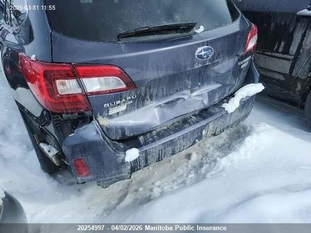 Aukcja sprzedaży 2015 Subaru Outback 2.5i, vin: 4S4BSDAC0F3257875, numer aukcji: 20254997